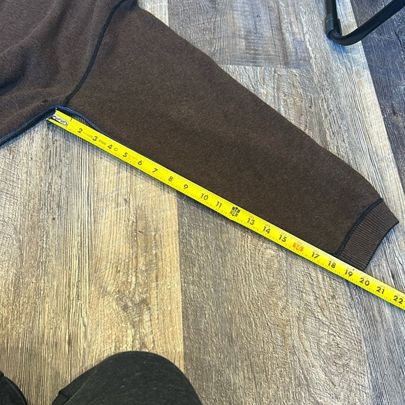 🌴Tommy Bahama Sweater Mens black/Brown Reversible 1/4 Zip Pu… - Picture 6 of 11